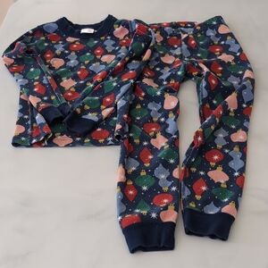 Hanna Andersson Holiday Print Pajamas, Size 130cm/6-7